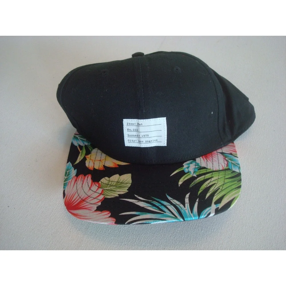 ADAM LEVINE 222 FLORAL  BEACH GOLF snapback  DEADSTOCK‎ HAT CAP VINTAGE P3